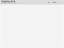 Tablet Screenshot of himalayasport.com